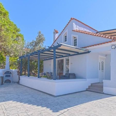 Lefkathia Beach Villa - Gated Beach-Front Private Villa At Lefkathia Beach, Chios! Volissos Dış mekan fotoğraf